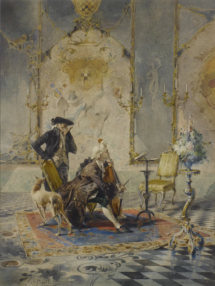 La lezione di violoncello - Galleria d’Arte Moderna, Milano